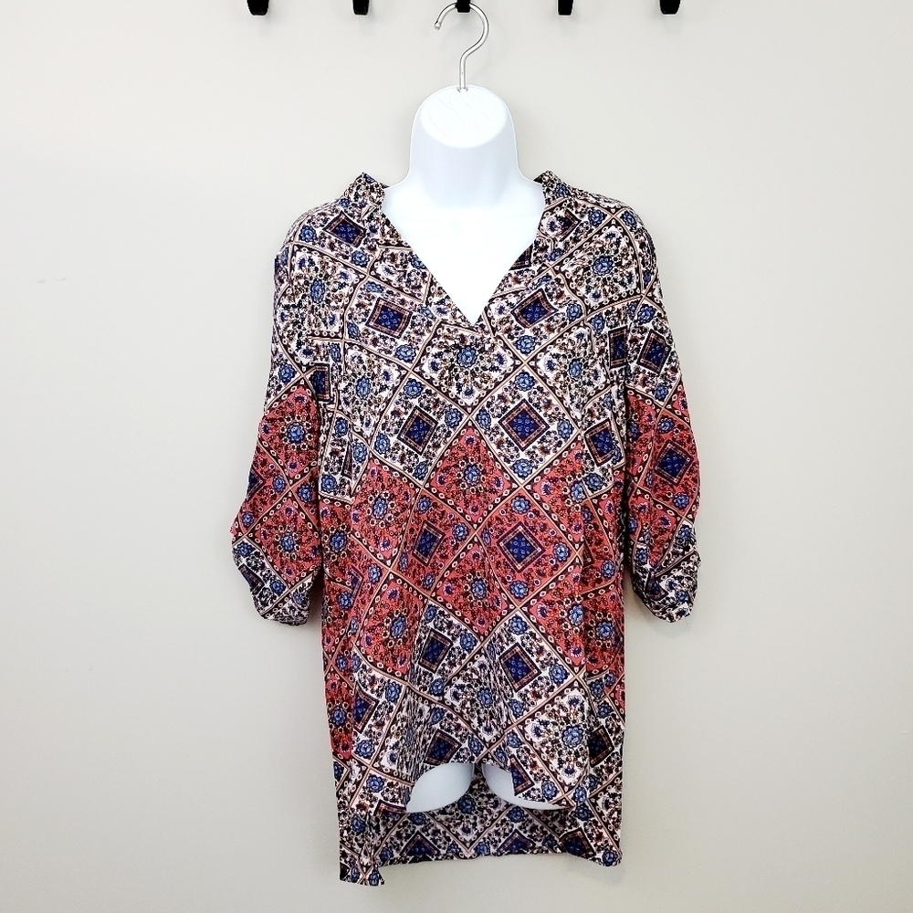 Freeway Tunic Patterned Blouse - image 2